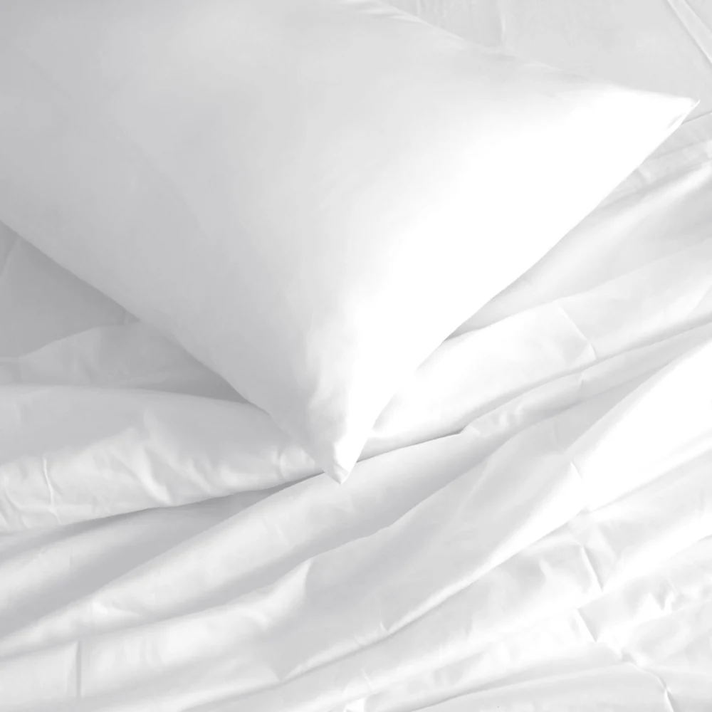 Royal Comfort | Bamboo Cotton Sheet Set | 1000TC | King | White - Image 5