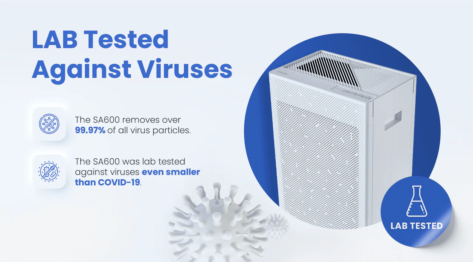 SmartAir SA-600 Air Purifier — H13 HEPA, Ozone-Free, 60m² | AU - Image 11