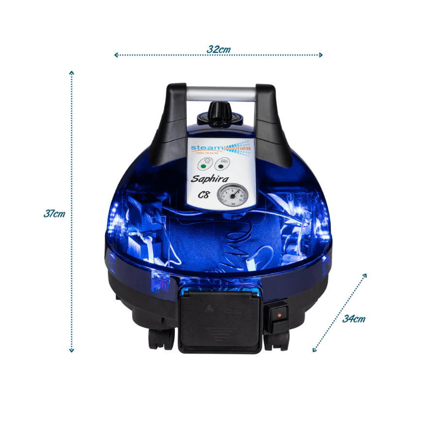 Steam Cleaner for Dust Mites & Mattresses | Saphira C8 AU - Image 3