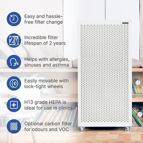 SmartAir Blast Mk II Commercial Air Purifier — H13 HEPA, CADR 950 | AU - Image 4