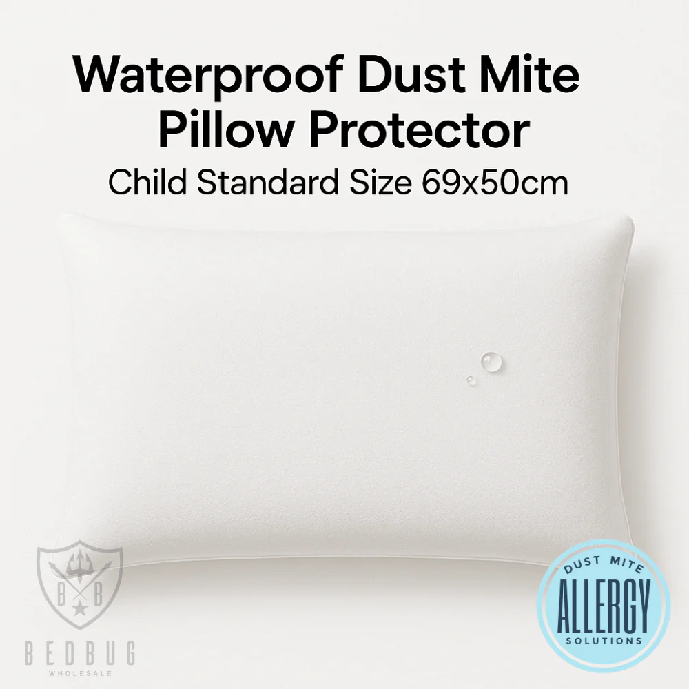 Waterproof Kids Pillow Protector & Encasement | Child Standard 50×69cm | AU - Image 3